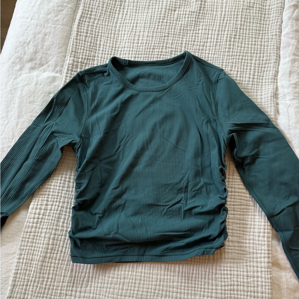 Lululemon All It Takes Ribbed Nulu Long-Sleeve Shirt